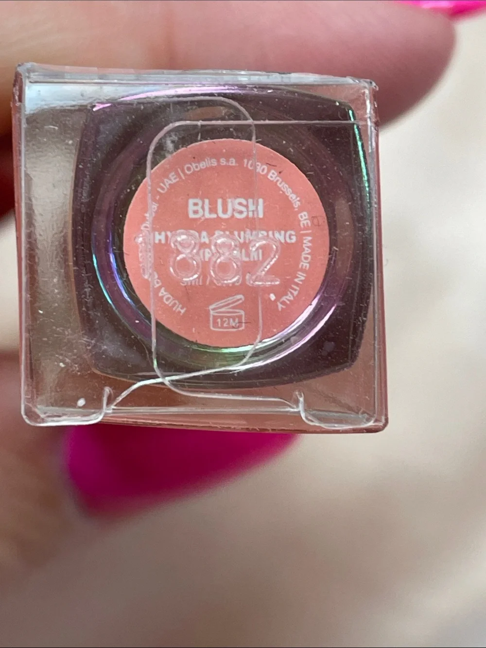 Huda Beauty Silk Balm Hydrating and Nourishing Lip Balm in Blush - NEW